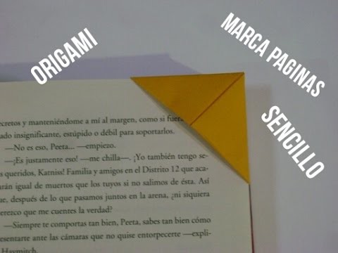 ¡¡Marca paginas (origami sencillo)!!