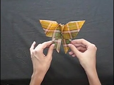 Cómo confeccionar una mariposa de papel