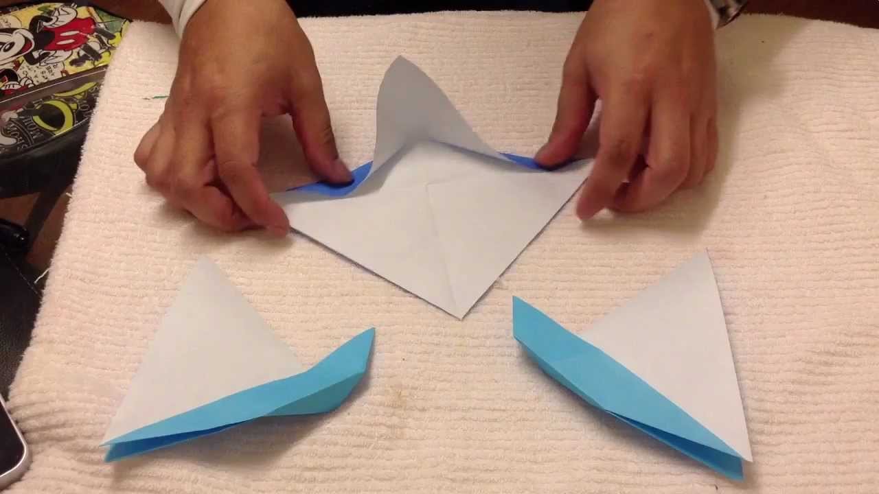 Cómo hacer barcos de papel - Figuras de origami