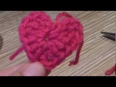 ¿Cómo tejer un corazón a crochet?