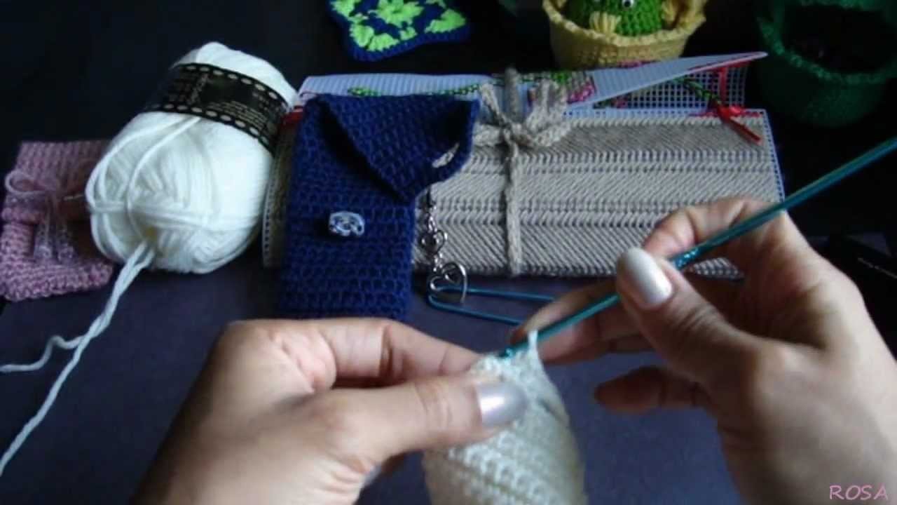 Crochet, como hacer una funda para tu celular (HD) 2.2