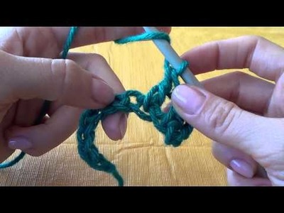 Crochet: Punto Alto, Punto Vareta (Double Crochet)