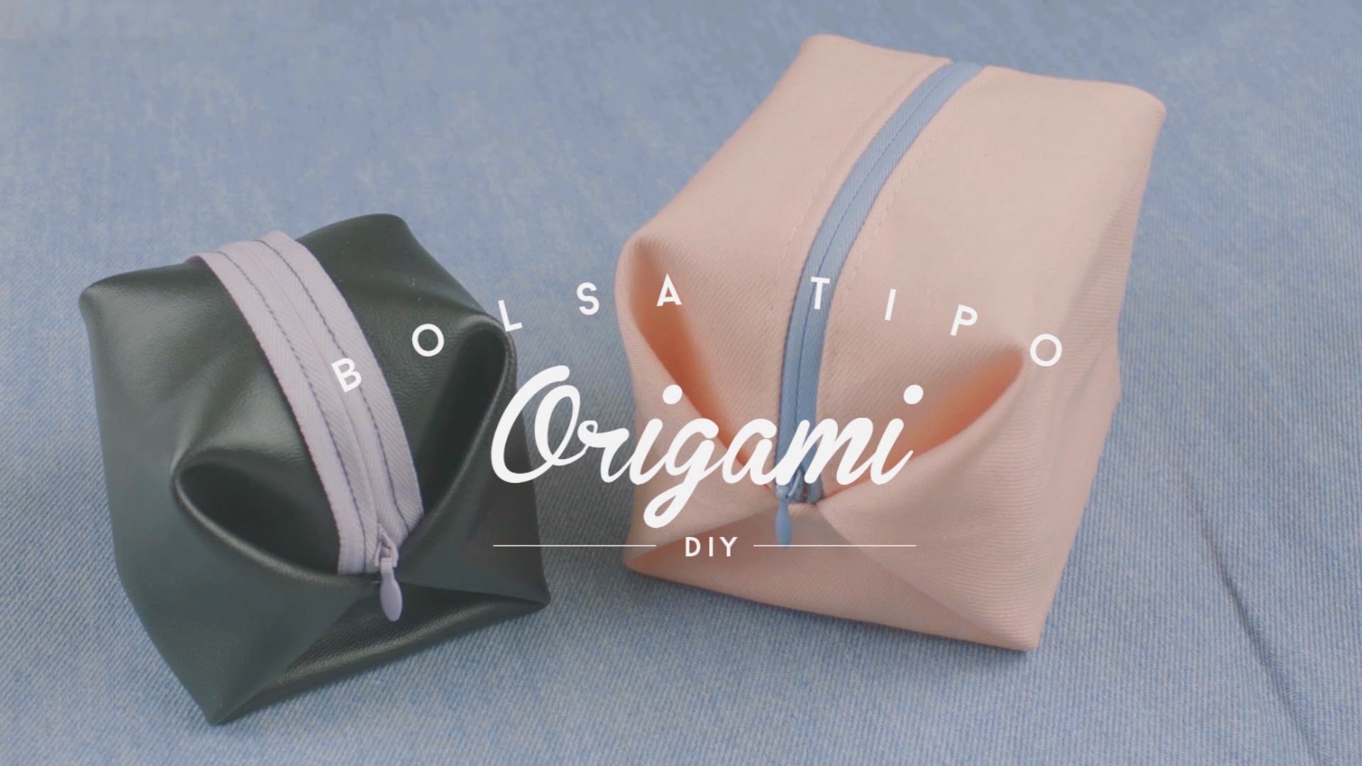 DIY - BOLSA TIPO ORIGAMI