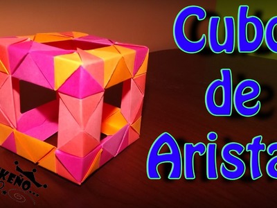 DIY - Cubo Origami - Pekeño ♥