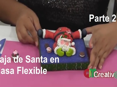 DIY - Navidad Caja Santa 2.2 - ( Christmas Santa box )