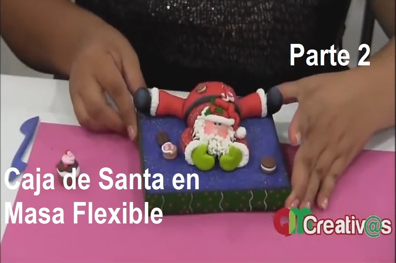 DIY - Navidad Caja Santa 2.2 - ( Christmas Santa box )