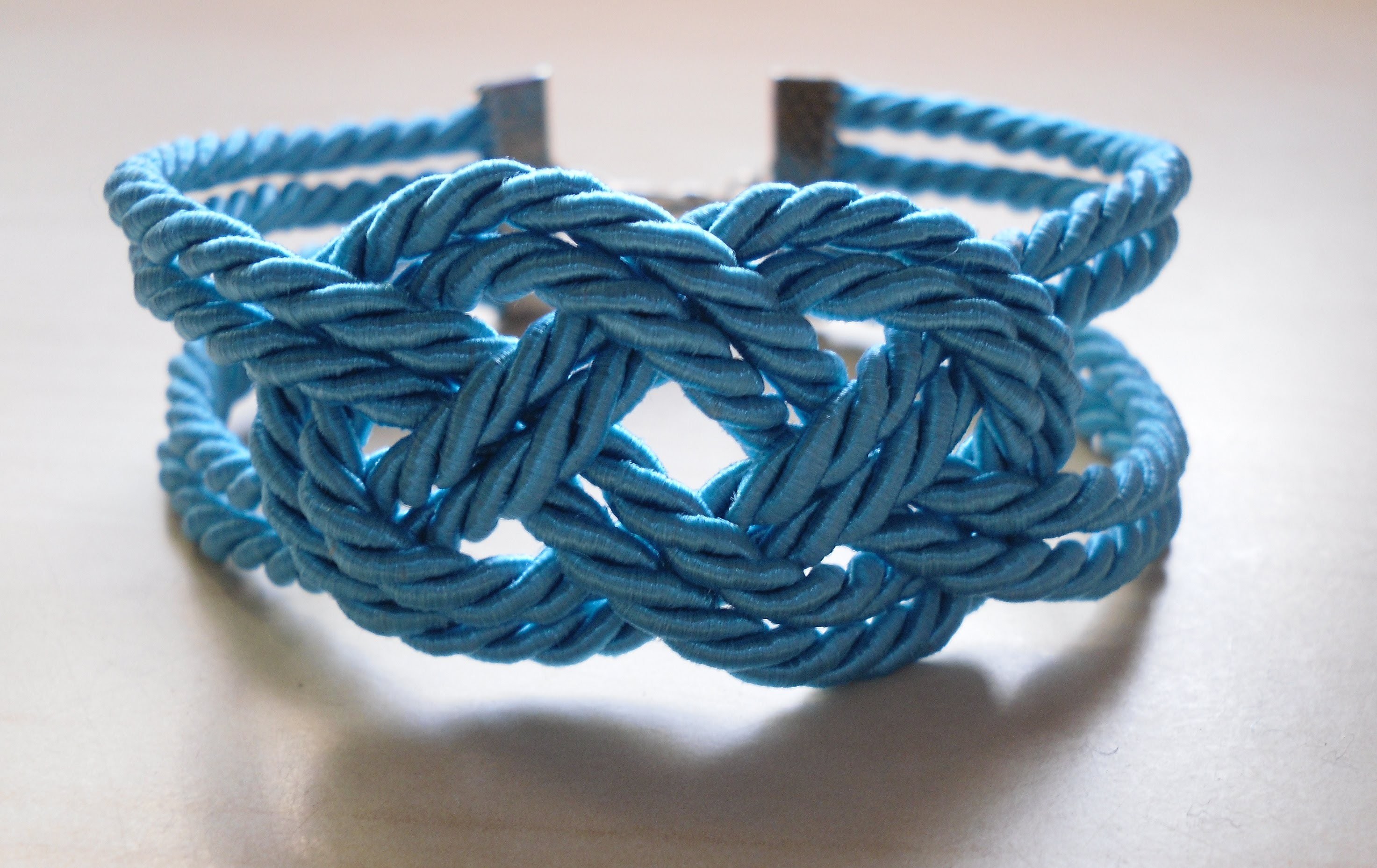 DIY Pulsera nudo marinero. Sailor knot bracelet
