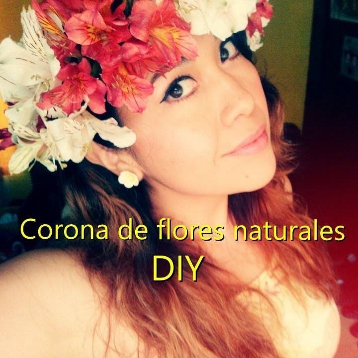 Haz tu corona de flores naturales (DIY)| Charliesipi