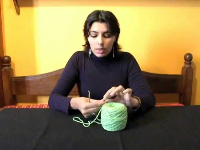 Iniciación al Tejido a Crochet - Parte 3 (Puntos Básicos)