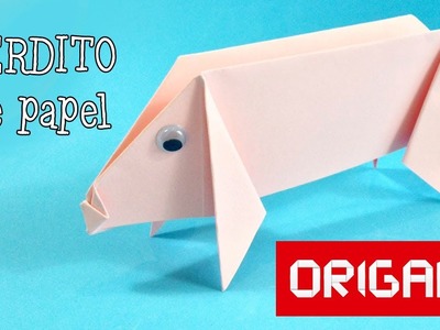 Origami: cerdito de papel | Manualidades Infantiles
