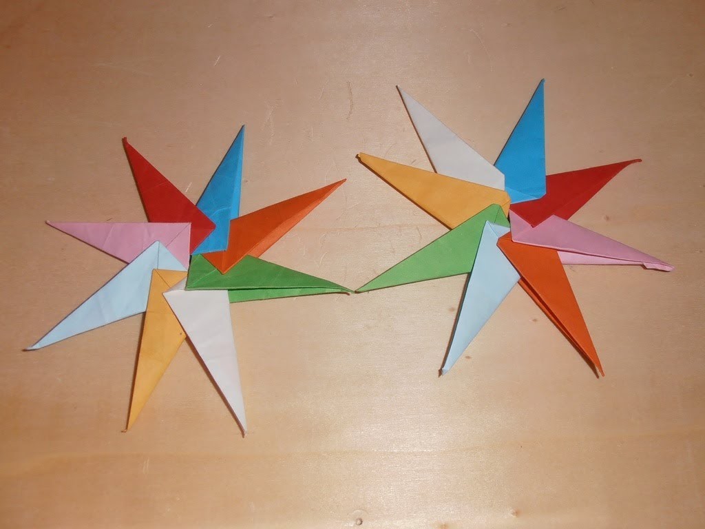 #Origami - Estrella 8 puntas