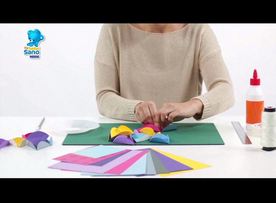 Tu Bebé Sano Perú - Movil de Origami