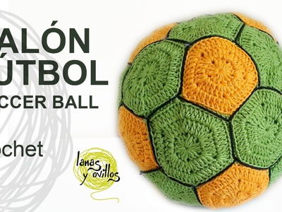 Tutorial Balón Fútbol Crochet o Ganchillo Ball Pelota