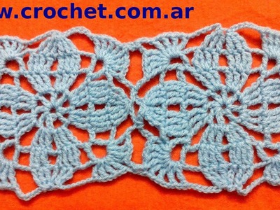 Unión Motivo N° 3 granny square en tejido crochet tutorial paso a paso.