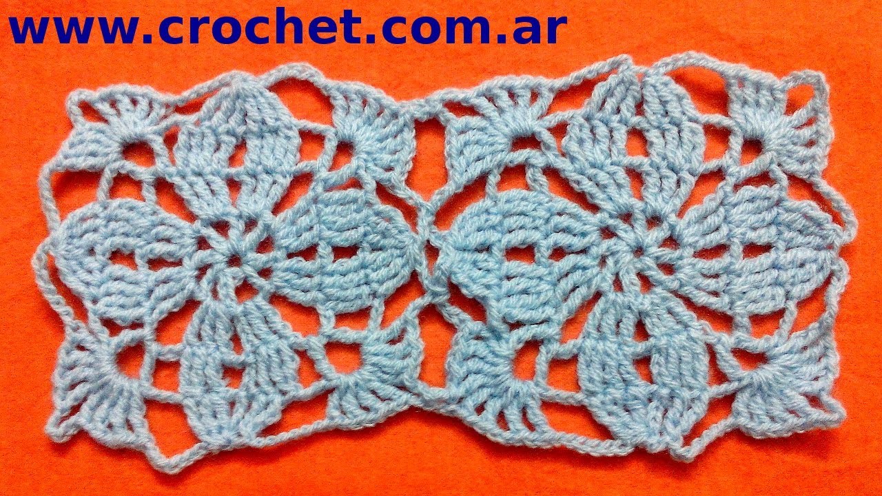 Unión Motivo N° 3 granny square en tejido crochet tutorial paso a paso.