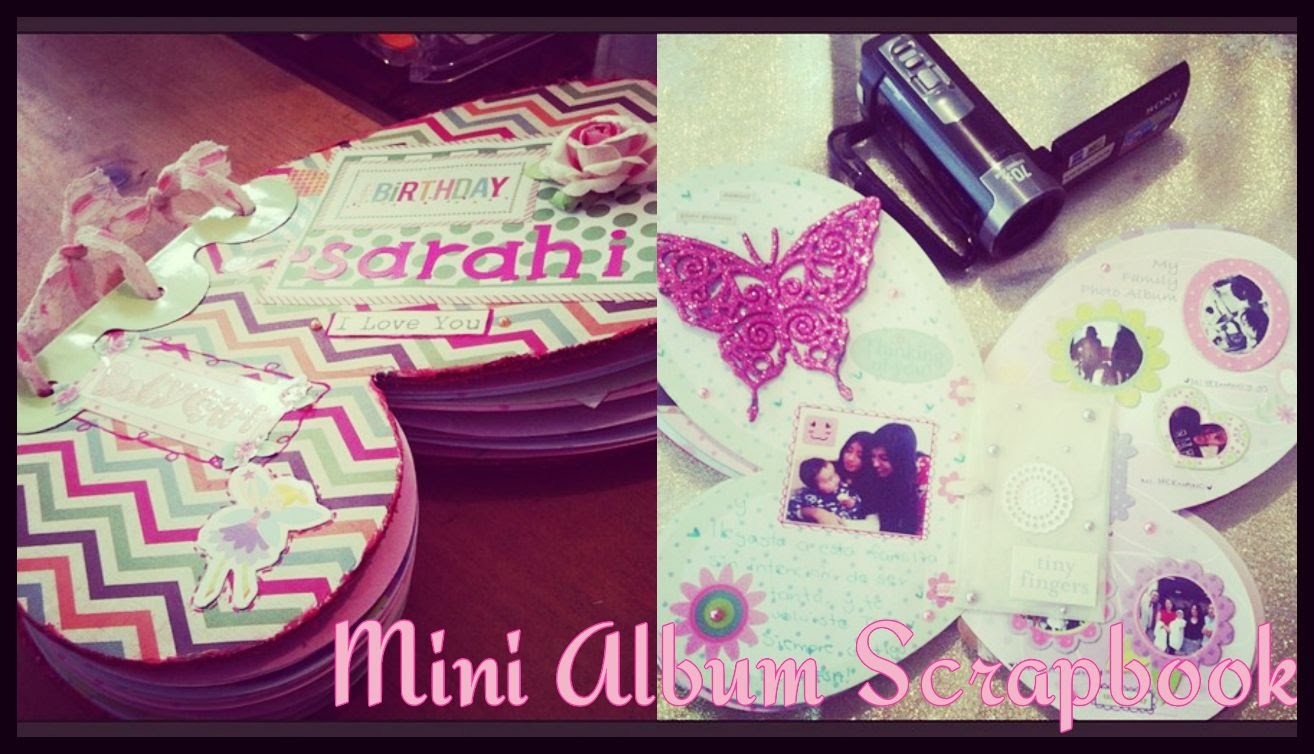 Mini Album Scrapbook para Niña ♥ Hadas ♥ Fairy