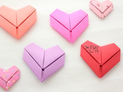 Como doblar tus cartas en forma de corazón