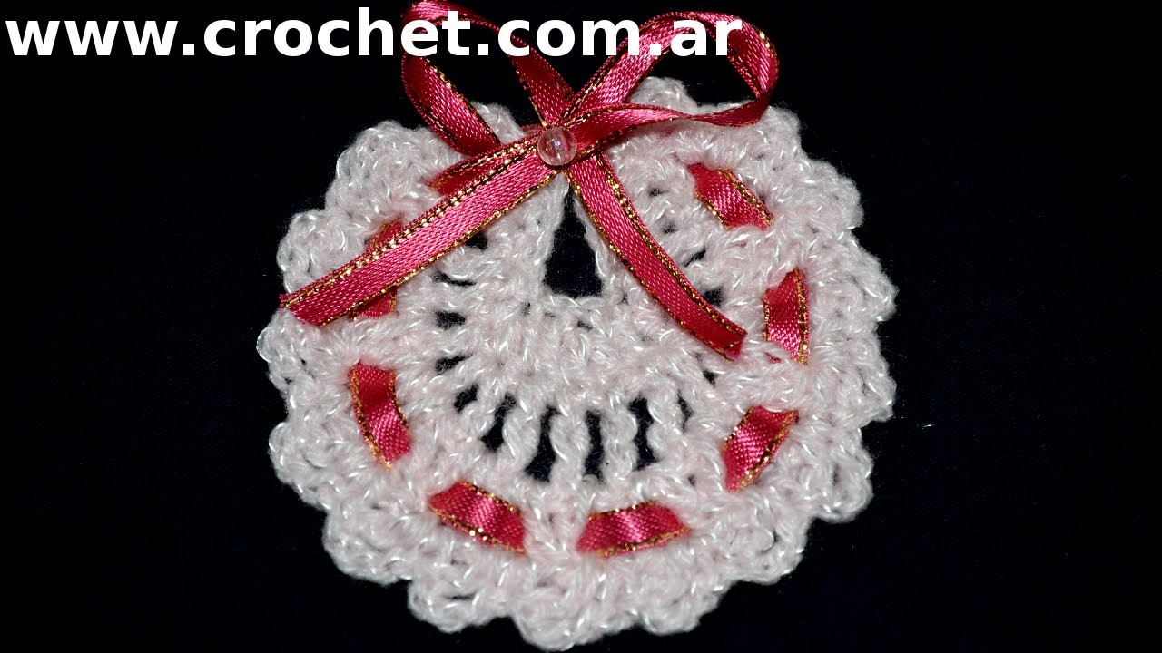 Souvenirs Modelo Babero en tejido crochet tutorial paso a paso.