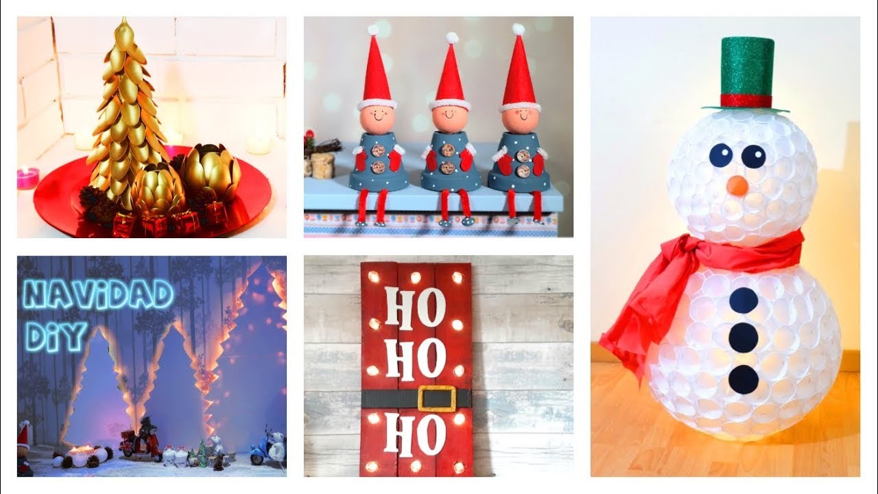 5 Manualidades que puedes hacer esta Navidad para decorar tu casa