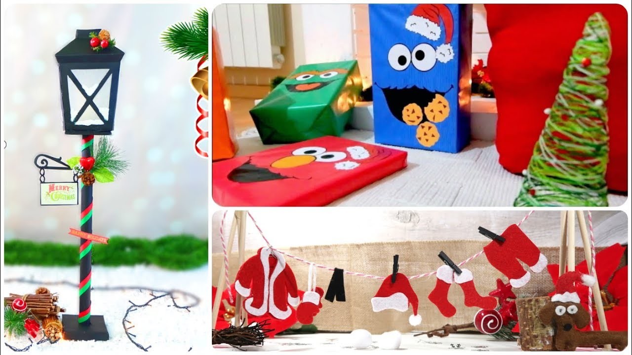 7 Manualidades fáciles para Navidad - ideas DIY para decorar y regalar en Navidades