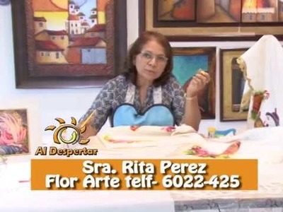 #AlDespertar manualidades con Rita Perez de Flor Arte