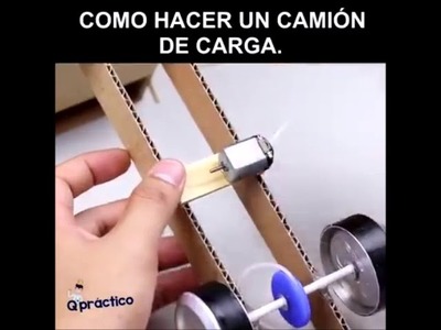 COMO HACER UN CARRO DE CARTON- MUY FACIL