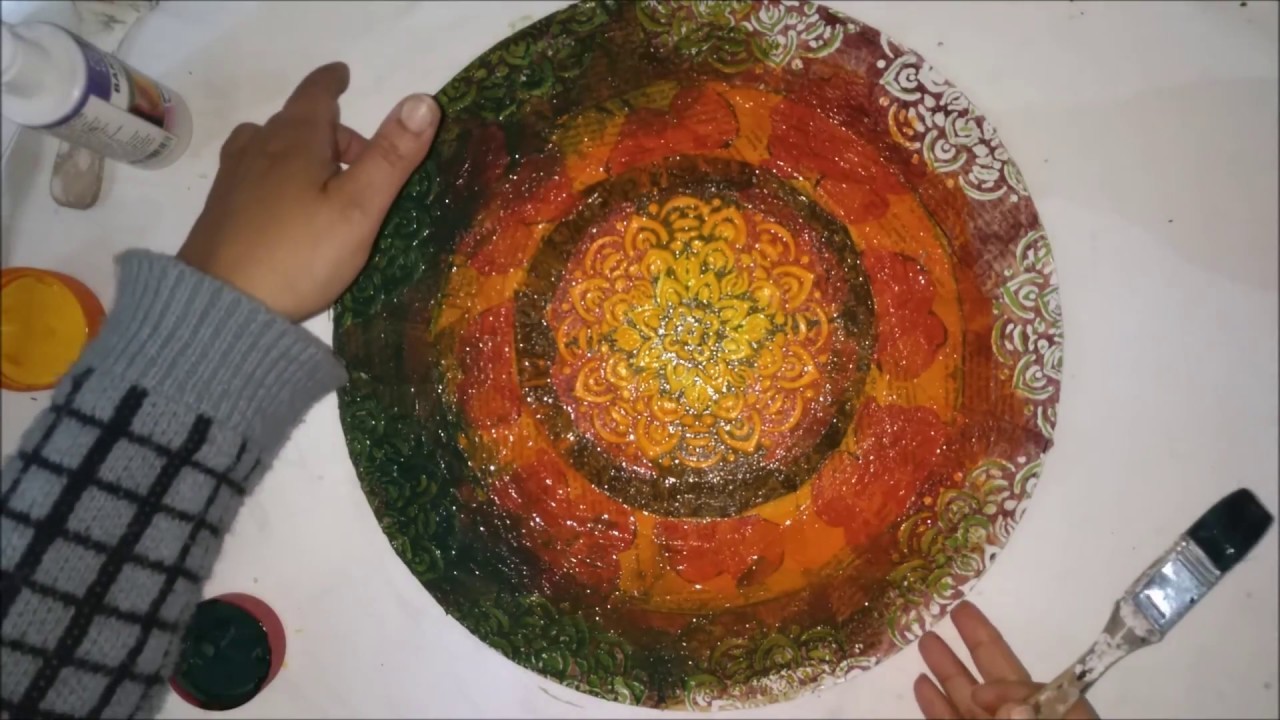 COMO HACER UN CUADRO CIRCULAR