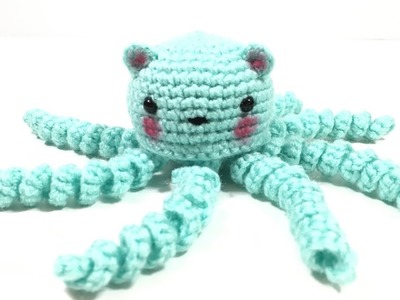 Como hacer un Pulpo a crochet.Amigurumi Octopus.