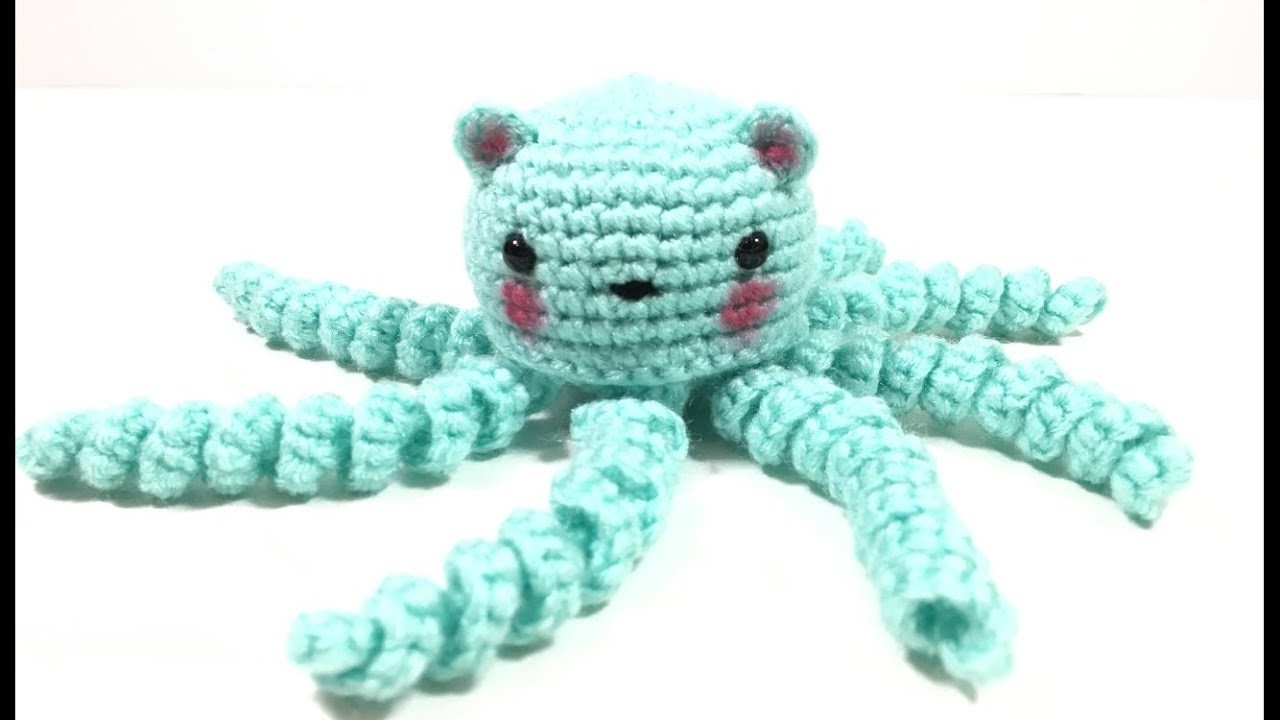 Como hacer un Pulpo a crochet.Amigurumi Octopus.
