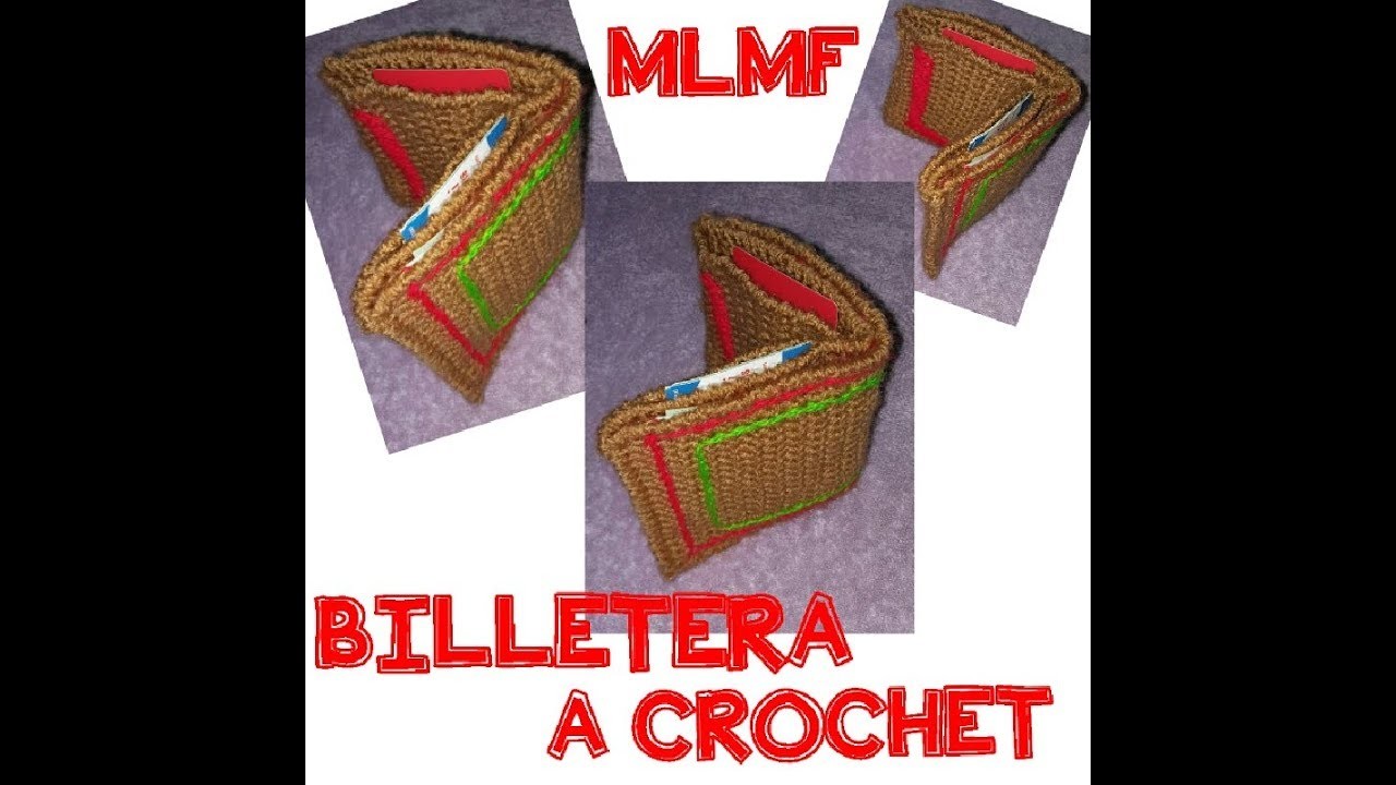 Crochet: Billetera Fácil y Rápido  - Manualidades La Manita Feliz