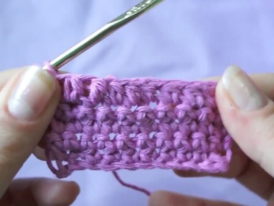 Crochet - Medio Vareta - como tejer paso a paso  - ganchillo - clase 2