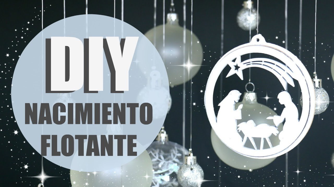 DIY CENTRO DE MESA FLOTANTE CON NACIMIENTO! PAOLA HERRERA