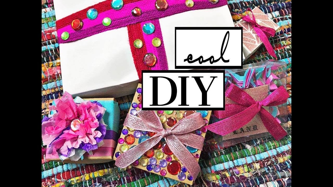 DIY - GIFT WRAPPING IDEAS