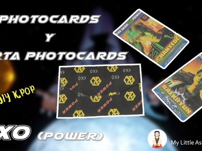 [ DIY K-POP ]: Crea tus propias photocards de EXO☆Photocards☆Porta Photocards☆EXO DIY☆