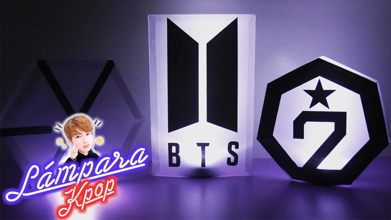 DIY K-POP : HAZ TU PROPIA LÁMPARA KPOP DE TU GRUPO FAVORITO EXO.BTS.GOT7 ????