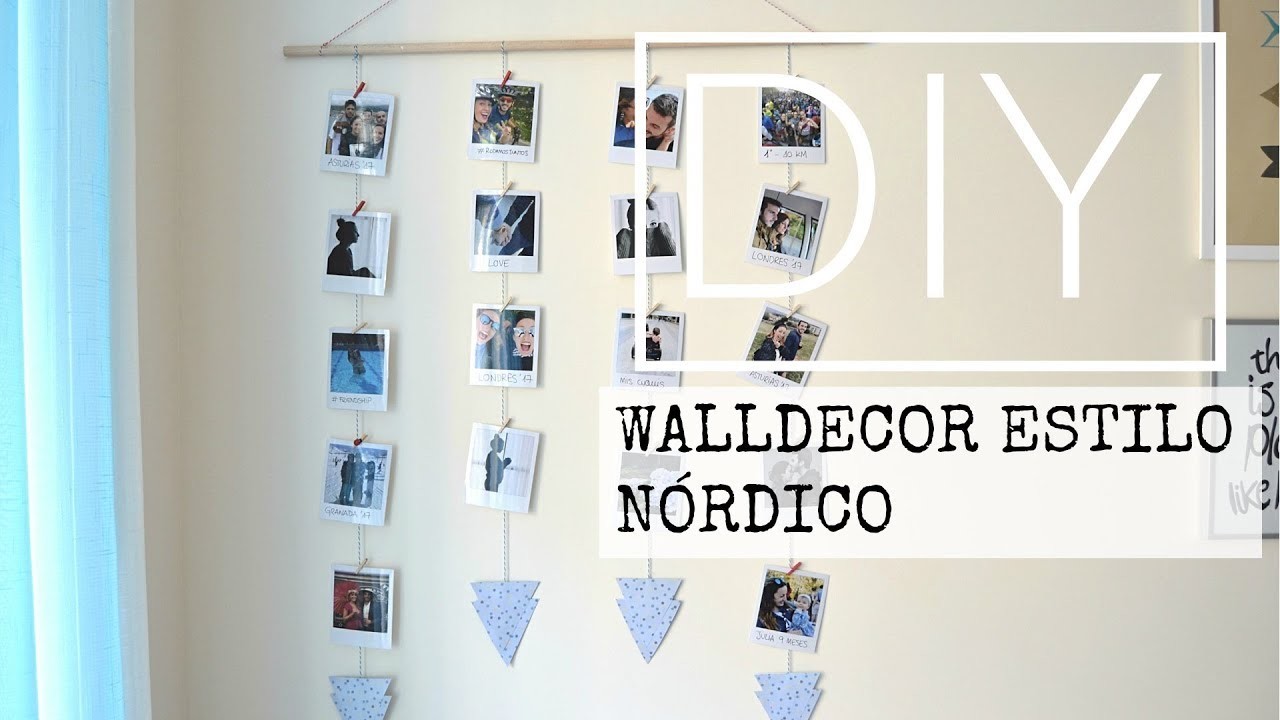 DIY - WALLDECOR ESTILO NORDICO | Lorena Gil