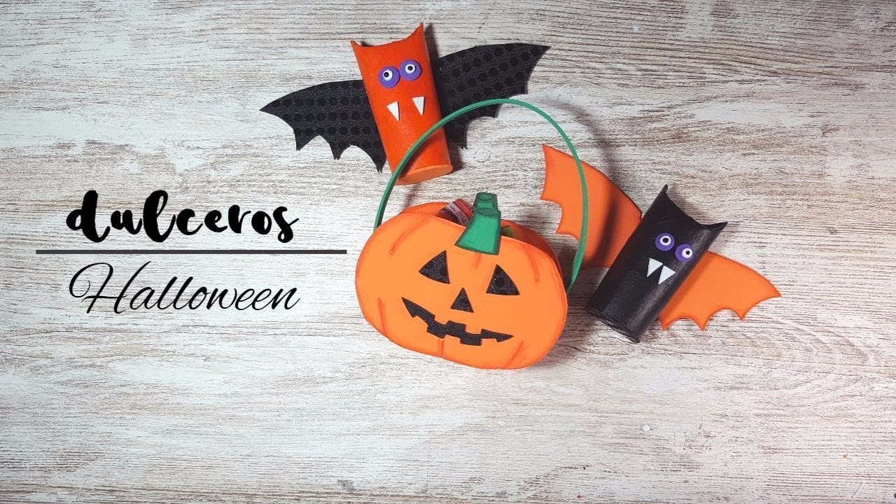 DULCEROS HALLOWEEN. MANUALIDADES MP CON ARTE-SANA