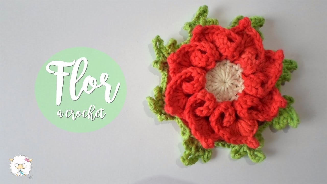 Flor a crochet  | crochet flower