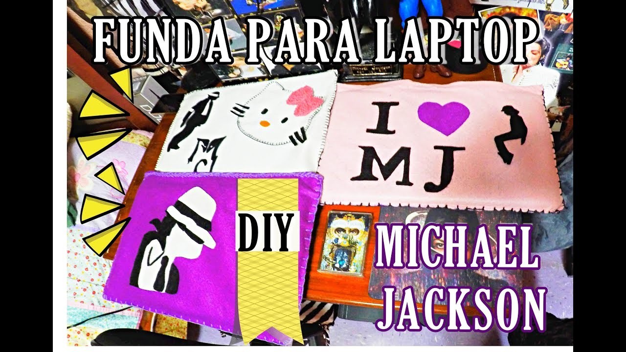 Fundas Michael Jackson para tu laptop DIY ♥