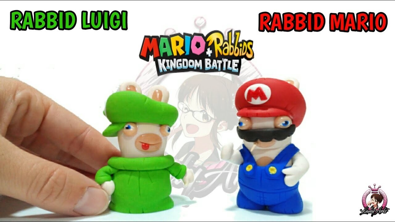 Mario & Luigi Rabbids | Kingdom Battle | Polymer Clay Tutorial