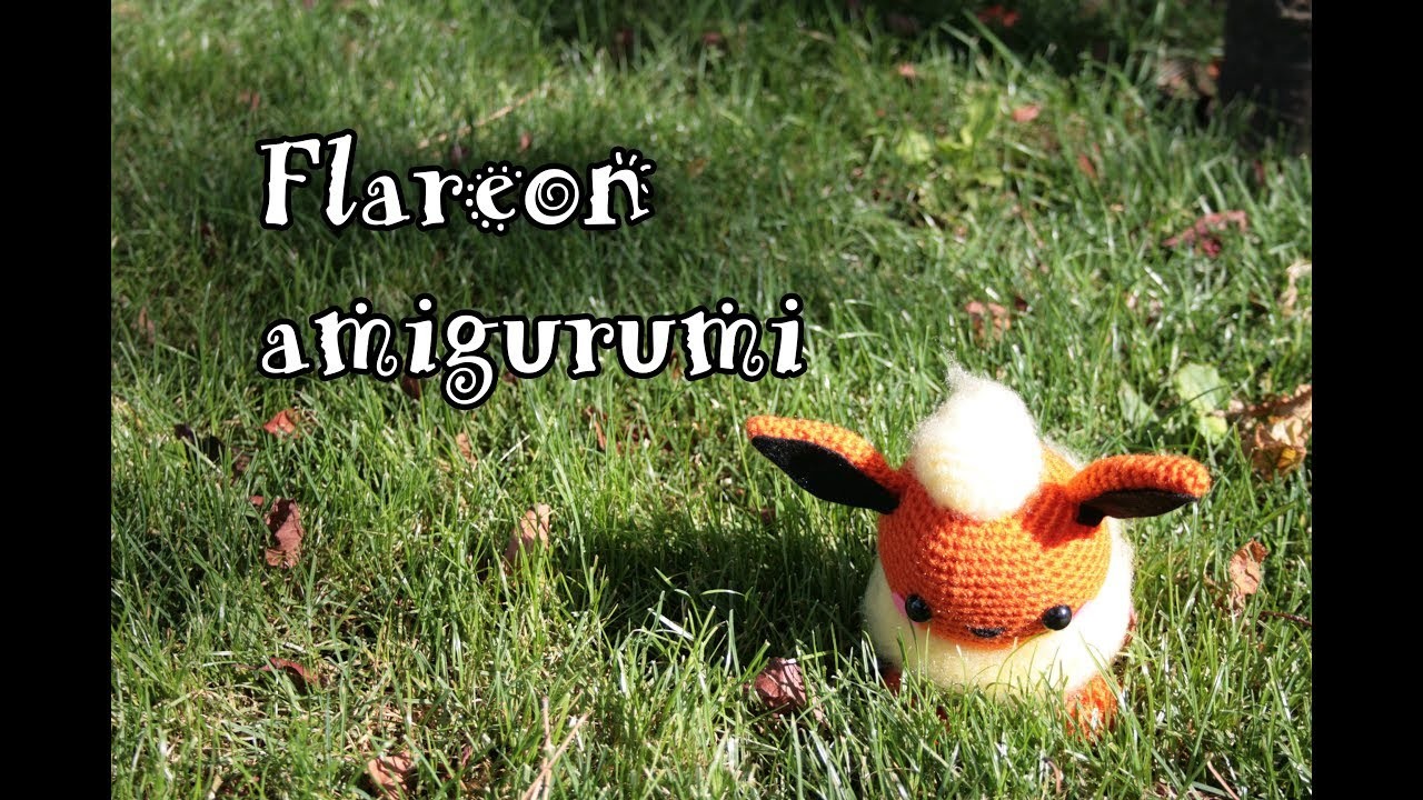 Patrón Flareon Amigurumi. Pattern Flareon Amigurumi