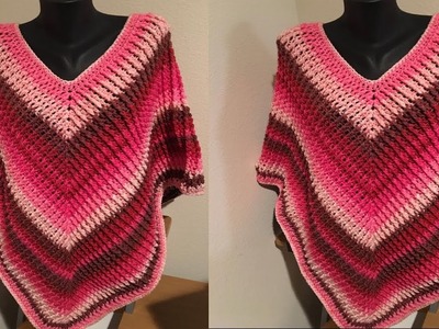 Ponchos  Tejidos a Crochet