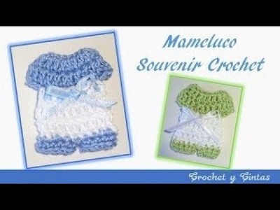 Souvenir - recuerdos crochet para baby shower o bautizos