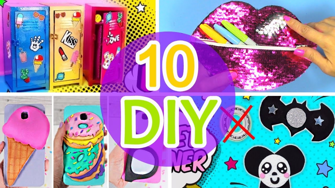 10 increíbles manualidades fáciles paso a paso simple compilation DIY