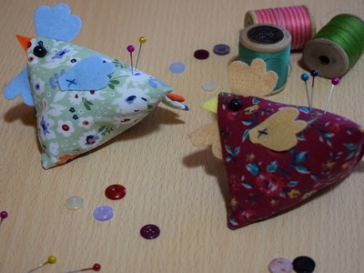 DIY gallina alfiletero