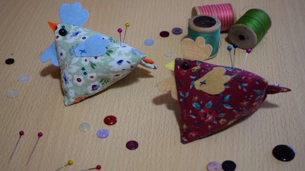 DIY gallina alfiletero