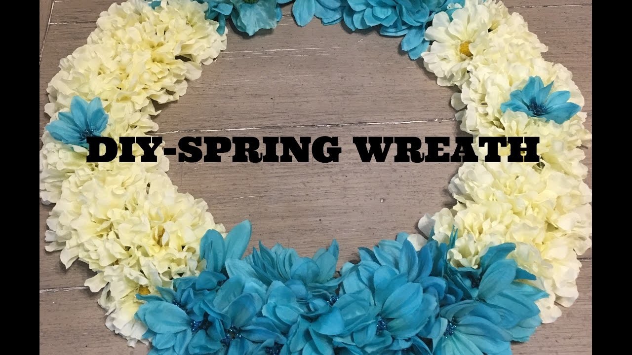 DIY-Spring Wreath -Corona de Flores ????