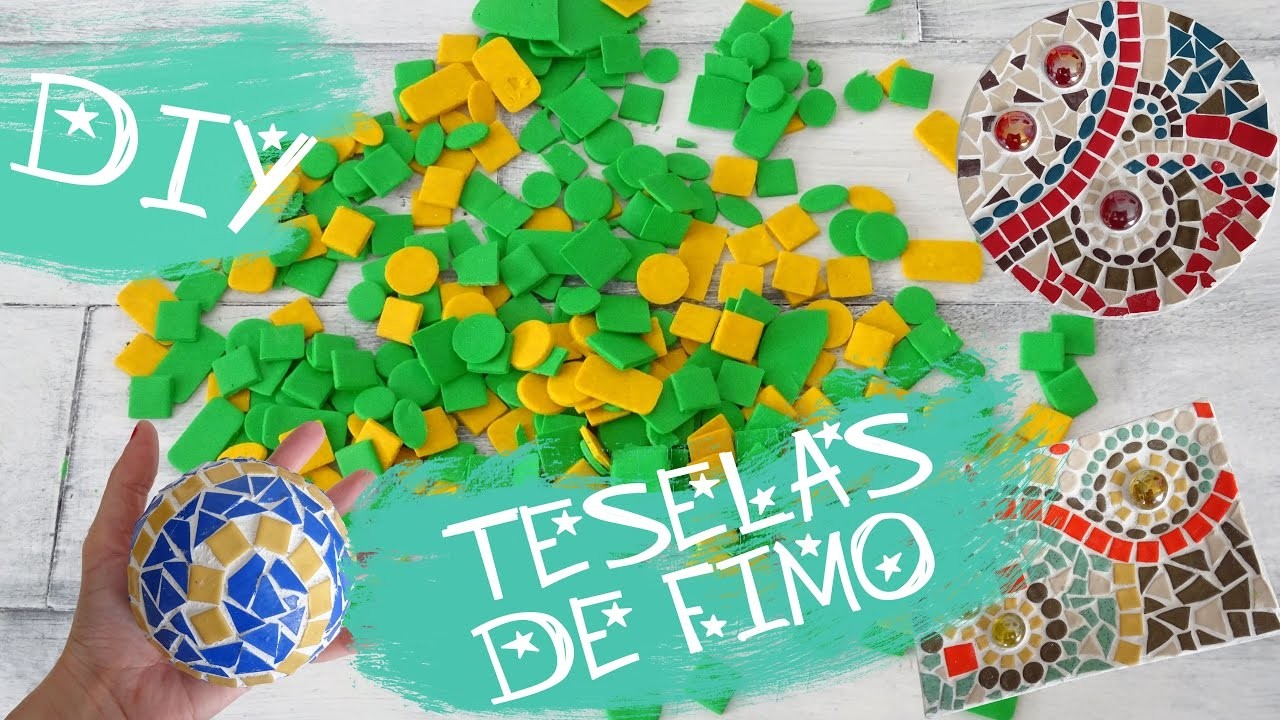 DIY - Teselas de Fimo para crear tus propios mosaicos