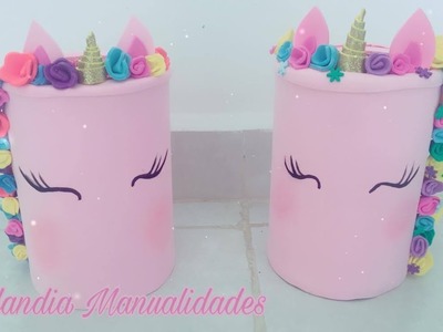 DIY UNICORNIO LAPICERO
