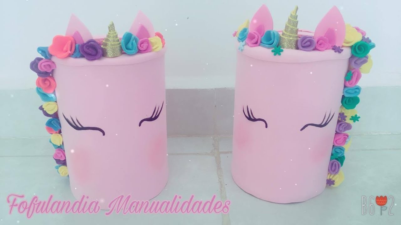 DIY UNICORNIO LAPICERO